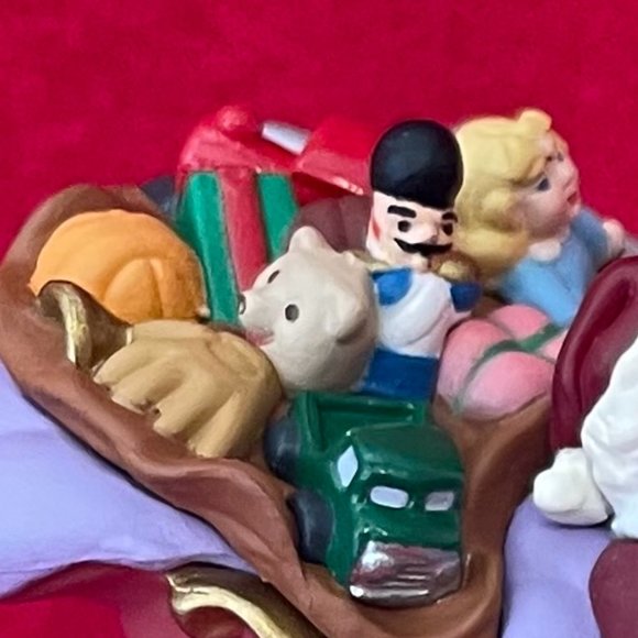 Santa's Magical Sleigh Hallmark Ornament - Picture 9 of 9